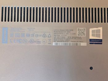 Lenovo IdeaPad 320S-14IKB| 14" | Intel i3 7100U | 4GB RAM | DDR4| 128GB M2 |