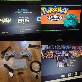 PlayStation Classic nulaužtas 64gb 100+ žaidimų