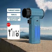 Galingas Nešiojamas Oro Pūtiklis su 230 000 aps./min. | 600g trauka | 70 m/s vėj