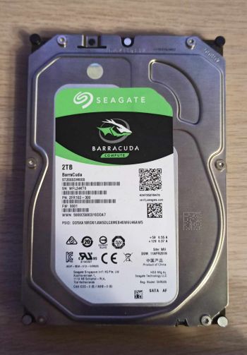Seagate Barracuda Compute 2 TB HDD Storage
