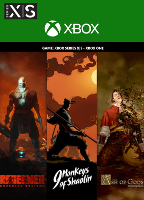 9 Monkeys of Shaolin + Ash of Gods + Redeemer: Bundle cover