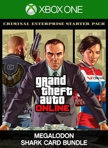 Grand Theft Auto V: Criminal Enterprise Starter Pack and Megalodon Shark Card Bundle (DLC) cover