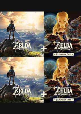The Legend of Zelda: Breath of the Wild & Expansion Pass Bundle (Nintendo Switch) Nintendo eShop Key UNITED STATES