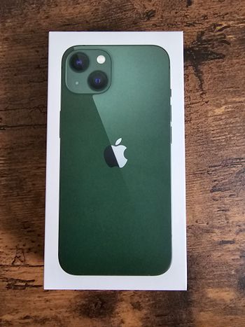 Apple iPhone 13 Green 128Gb Dežutė Box