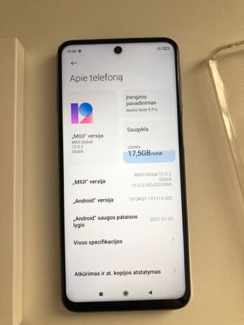 Xiaomi Redmi Note 9 Pro 64GB Interstellar Gray for sale