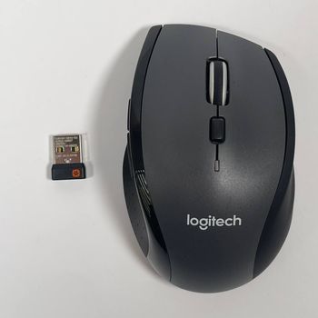Logitech M705 Marathon Wireless Mouse Long 3 Year Battery Life Ergonomic 2.4 GHz