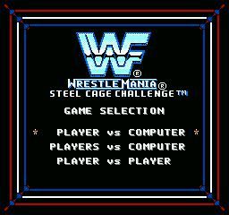 WWF WrestleMania: Steel Cage Challenge SEGA Master System