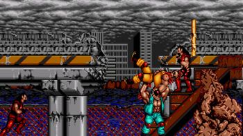 Two Crude Dudes SEGA Mega Drive