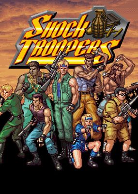 SHOCK TROOPERS game cover
