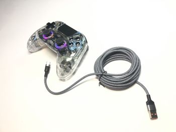 Deltaco Gaming GAM-169-T Transparent Wireless Controller PS4, PC, Android, iOS