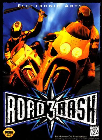 Road Rash III SEGA Mega Drive