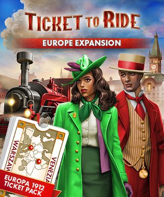 Ticket to Ride®: Europe Expansion game cover