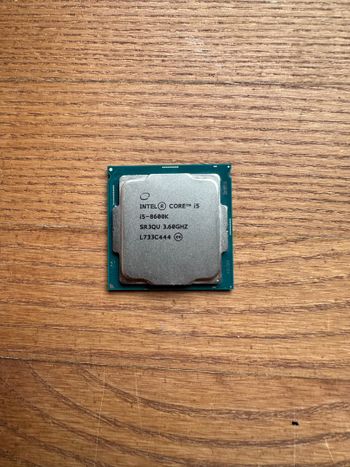 Intel Core i5-8600K 3.6-4.3 GHz LGA1151 6-Core CPU