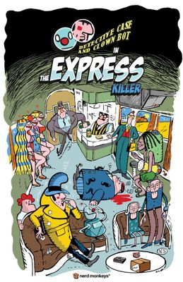 Detective Case and Clown Bot in: The Express Killer game cover