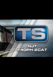 Train Simulator: NJ TRANSIT® F40PH -2CAT Loco (DLC) (PC) Steam Key GLOBAL