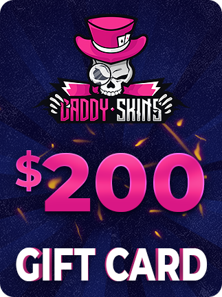 Daddy Skins Wallet Card 200 USD Key GLOBAL