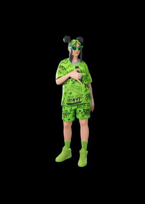 Fortnite - Green Roots Billie Outfit (DLC) Epic Games Key GLOBAL