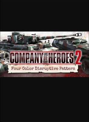 Company of Heroes 2 - German Skin: Four Color Disruptive Pattern Bundle  (DLC)