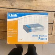 D-Link DI-604 Marsrutizatorius 2023 Modemas 1GBs interneto deze