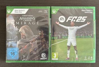Nauji Mirage ir Fc25 xbox žaidimai!
