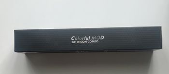 ColorfulMod NAUJI Juodi PSU MAITBLOKIO LAIDAI CABLE EXTENSIONS