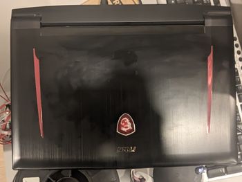 MSI GT73e vr 7re titan žaidimu laptopas