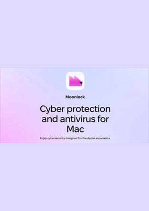 Moonlock Cyber Protection and Antivirus for Mac (1 Device, 1 Year) Key GLOBAL