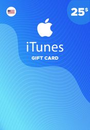 Apple iTunes Gift Card 25 USD iTunes Key UNITED STATES