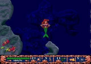 Disney's Ariel: The Little Mermaid SEGA Mega Drive