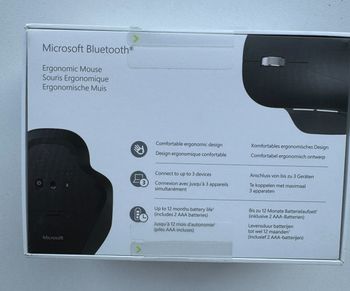Microsoft Bluetooth Mouse Ergonomic Black for sale