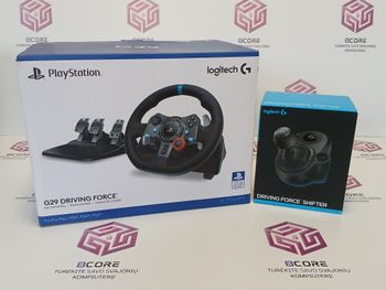 Logitech G29 + DRIVING FORCE SHIFTER
