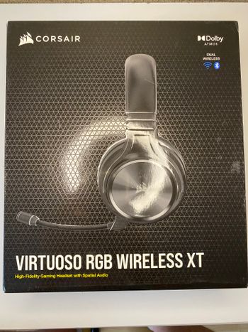 Corsair Virtuoso RGB Wireless XT žaidimų ausinės gaming headset