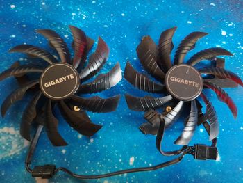 Gigabyte RTX 2060 ventiliatoriai