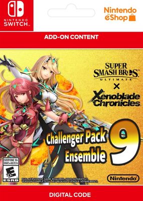 Super Smash Bros. Ultimate - PYRA & MYTHRA CHALLENGER PACK 9 (DLC) cover