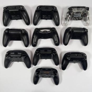 20x PowerA, Circa, Deltaco, 8BitDo, Thrustmaster Controllers FOR PARTS OR REPAIR