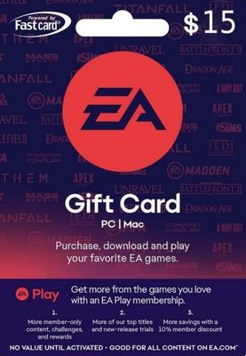 EA Play 15 USD Gift Card Origin UNITED STATES