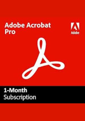 Adobe Acrobat Pro - 1 Month Subscription Key GLOBAL