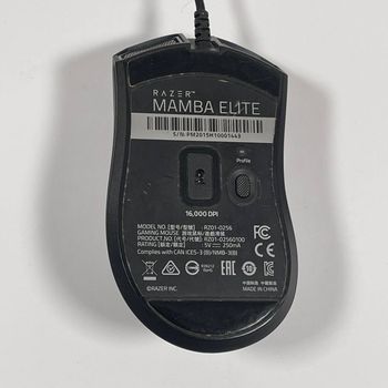 Get Razer Mamba Elite Gaming Mouse with 16.000 DPI 5G Optical Sensor, 9 Programmable