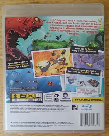 Rayman Origins PlayStation 3