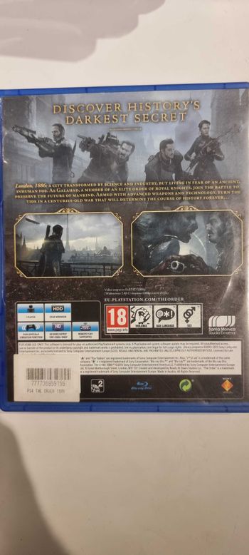 The Order: 1886 PlayStation 4