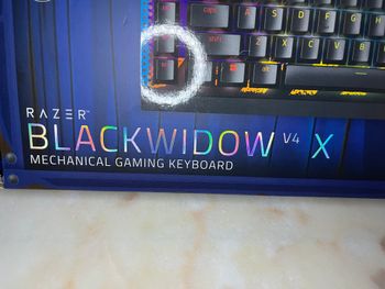 Razer Blackwidow V4 X mechaninė klaviatūra Rgb
