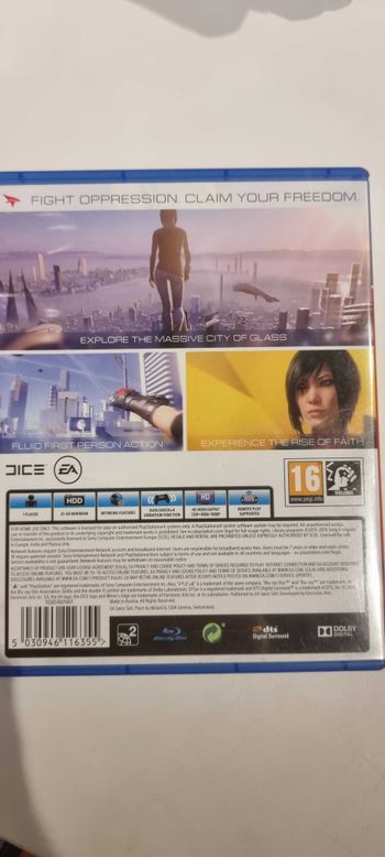 Mirror's Edge Catalyst PlayStation 4