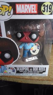 Funko Pop - Deadpool as Bob Ross