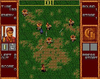 Redeem Gain Ground SEGA Mega Drive