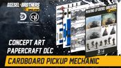 Diesel Brothers: Truck Building Simulator - Cardboard Pickup Mechanic (Papercraft) (DLC) Steam Key GLOBAL