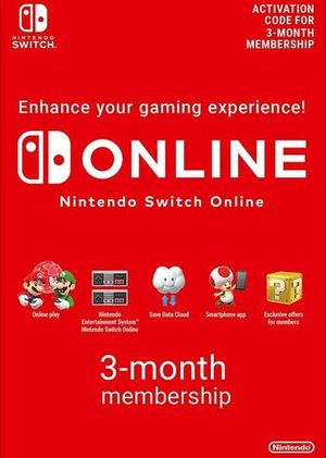 Nintendo Switch Online - Individual Membership 3 Months Subscription (Nintendo Switch) Nintendo Key EUROPE
