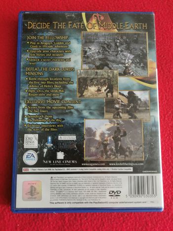 The Lord of the Rings: The Two Towers PlayStation 2