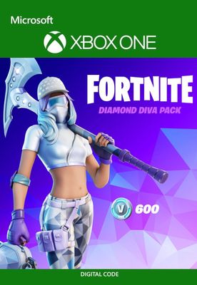Fortnite The Diamond Diva Pack + 600 V-Bucks Código de XBOX LIVE ARGENTINA