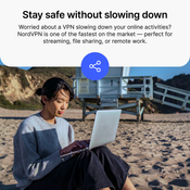 NordVPN Standard - 1 Month - 10 Devices (PC/MAC/Mobile) Best VPN & Next-Gen Antivirus Software Subscription Key UNITED STATES