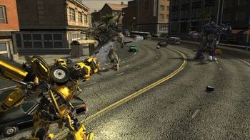 Transformers: The Game PSP